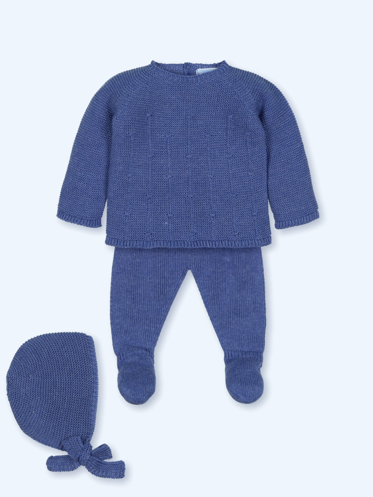 Traje 3 piezas con gorro Canesú sin costuras Etoile