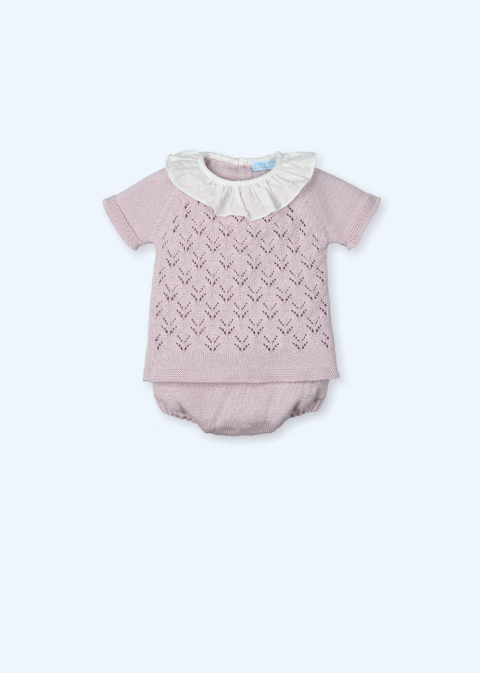 Traje cerezas