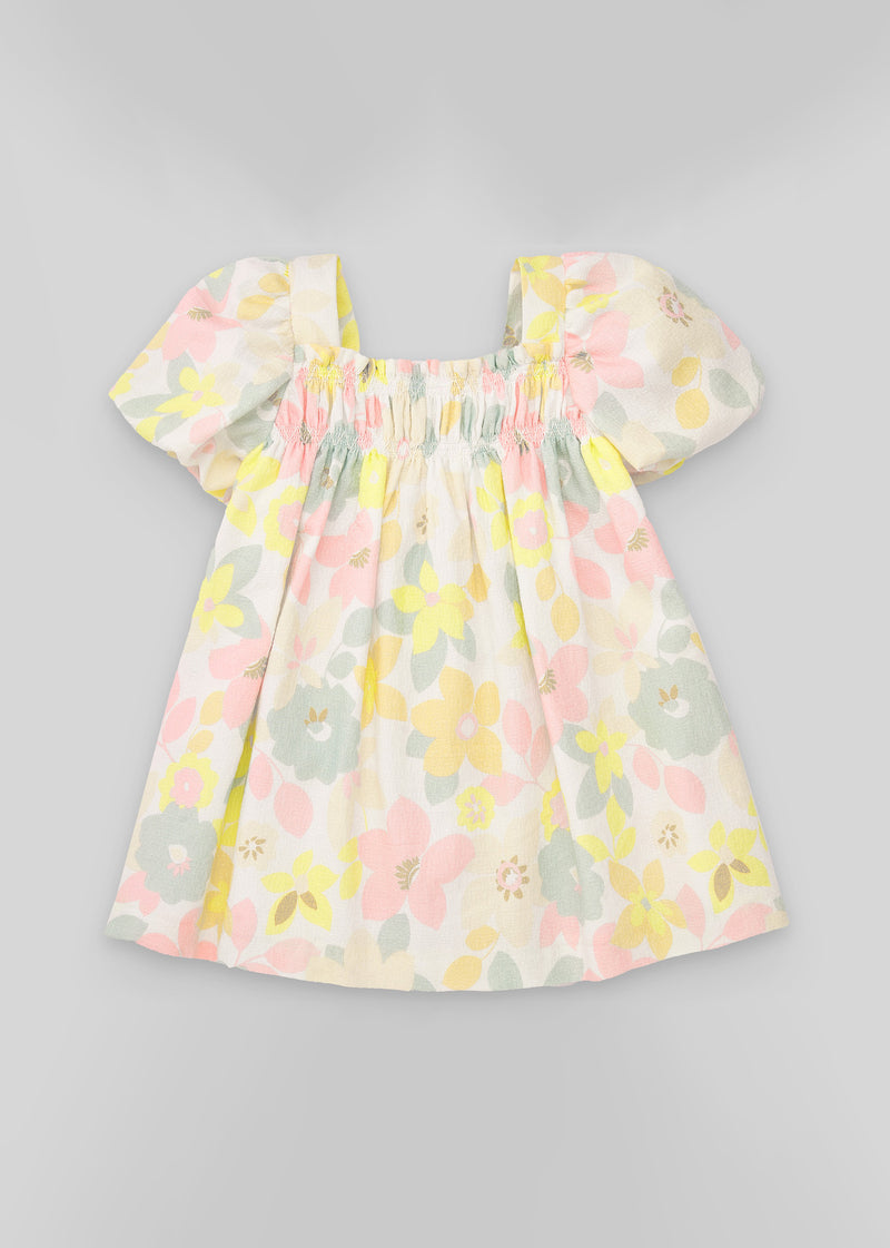 Vestido estampado niña