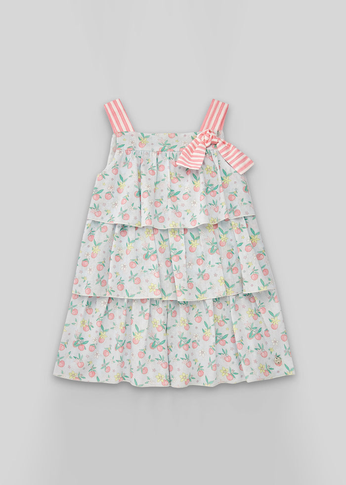 Vestido estampado niña