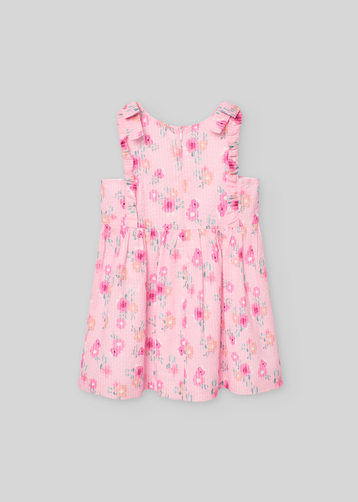 Vestido estampado flores