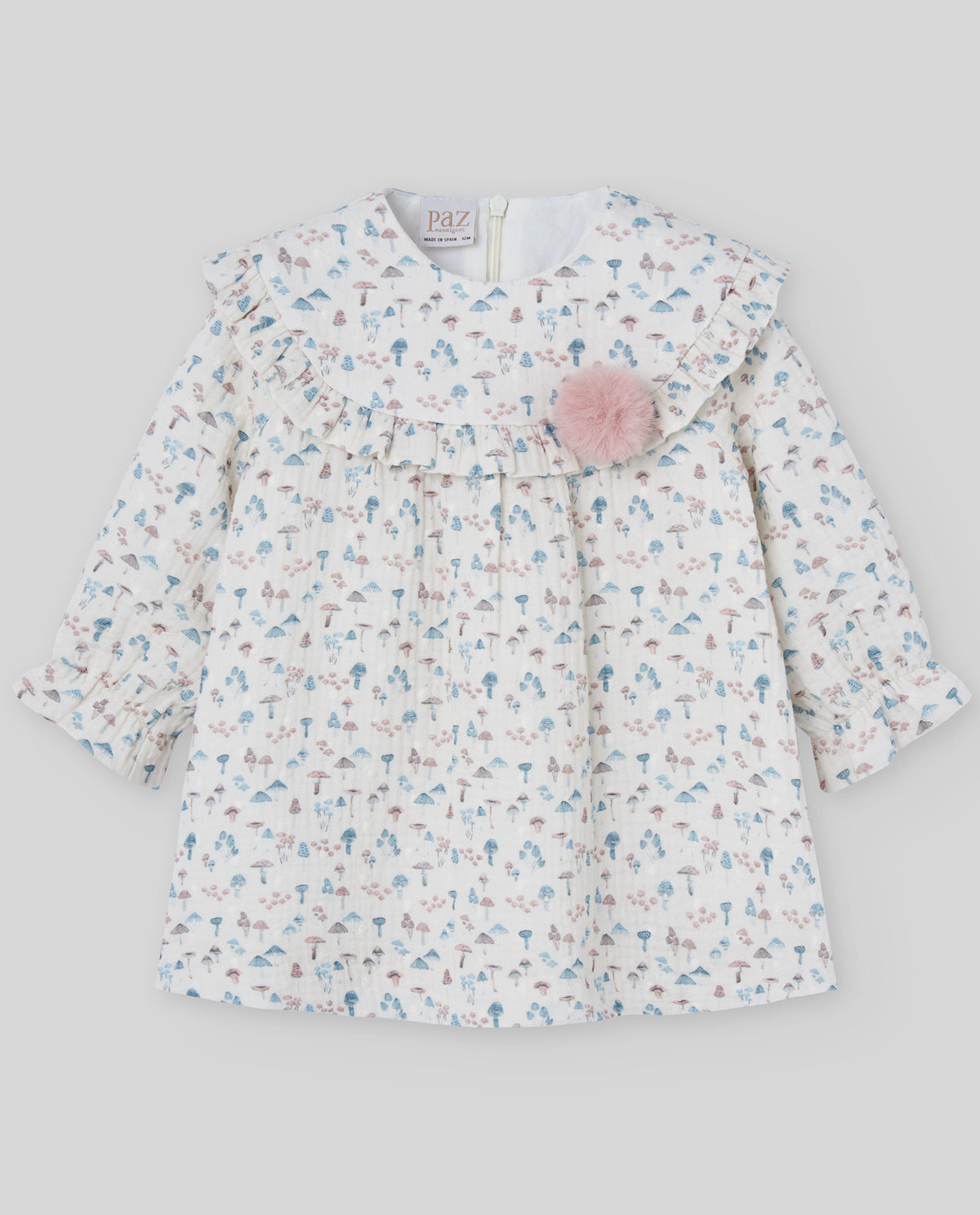 Vestido estampado setitas