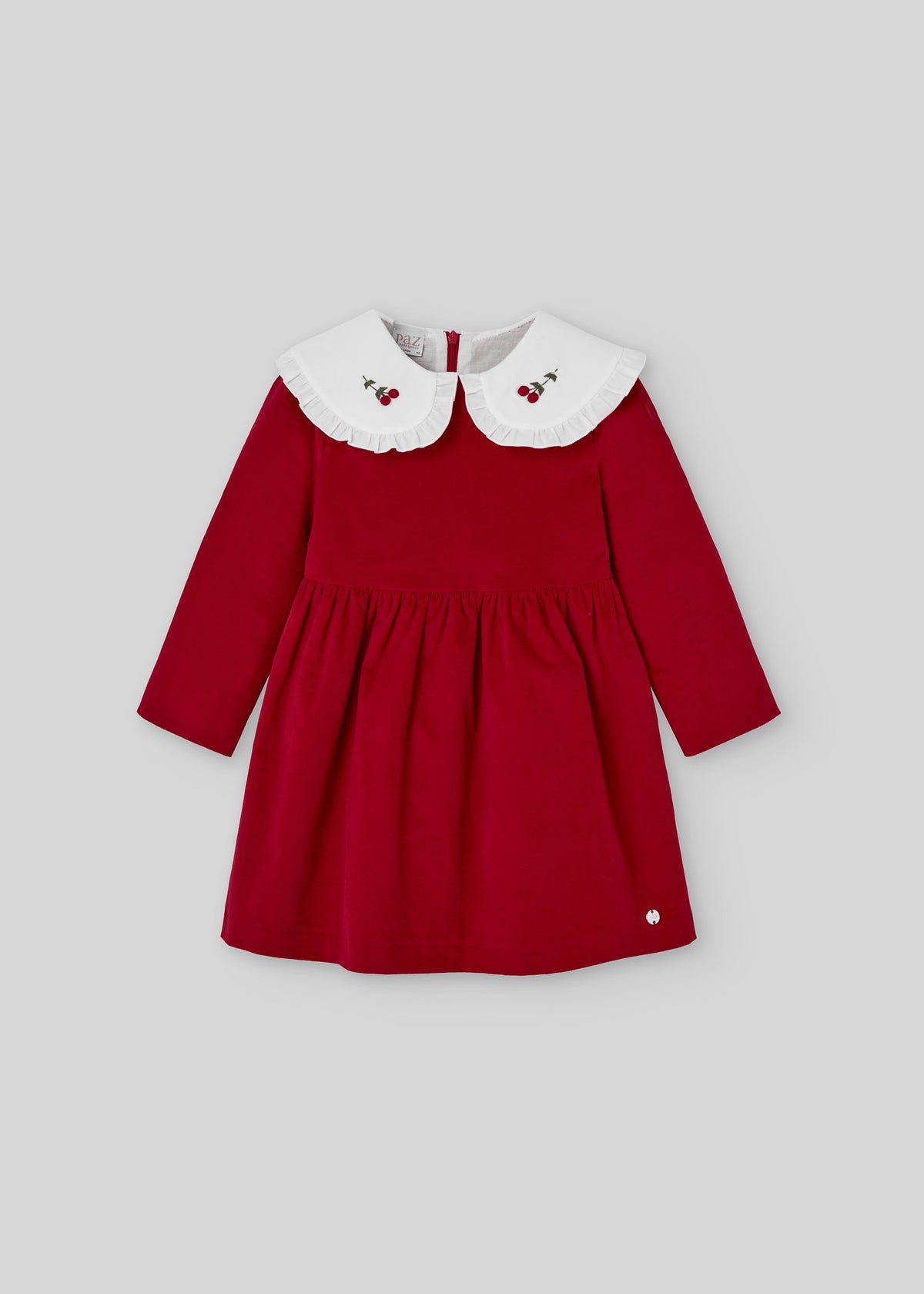 Vestido velvet acebo