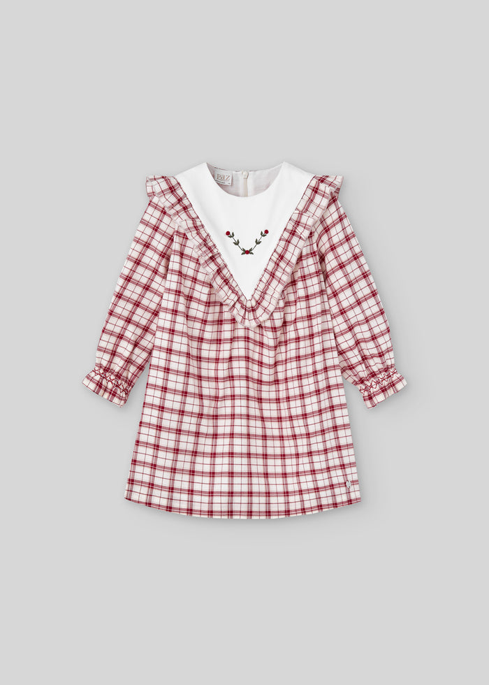 Vestido cuadros aceo