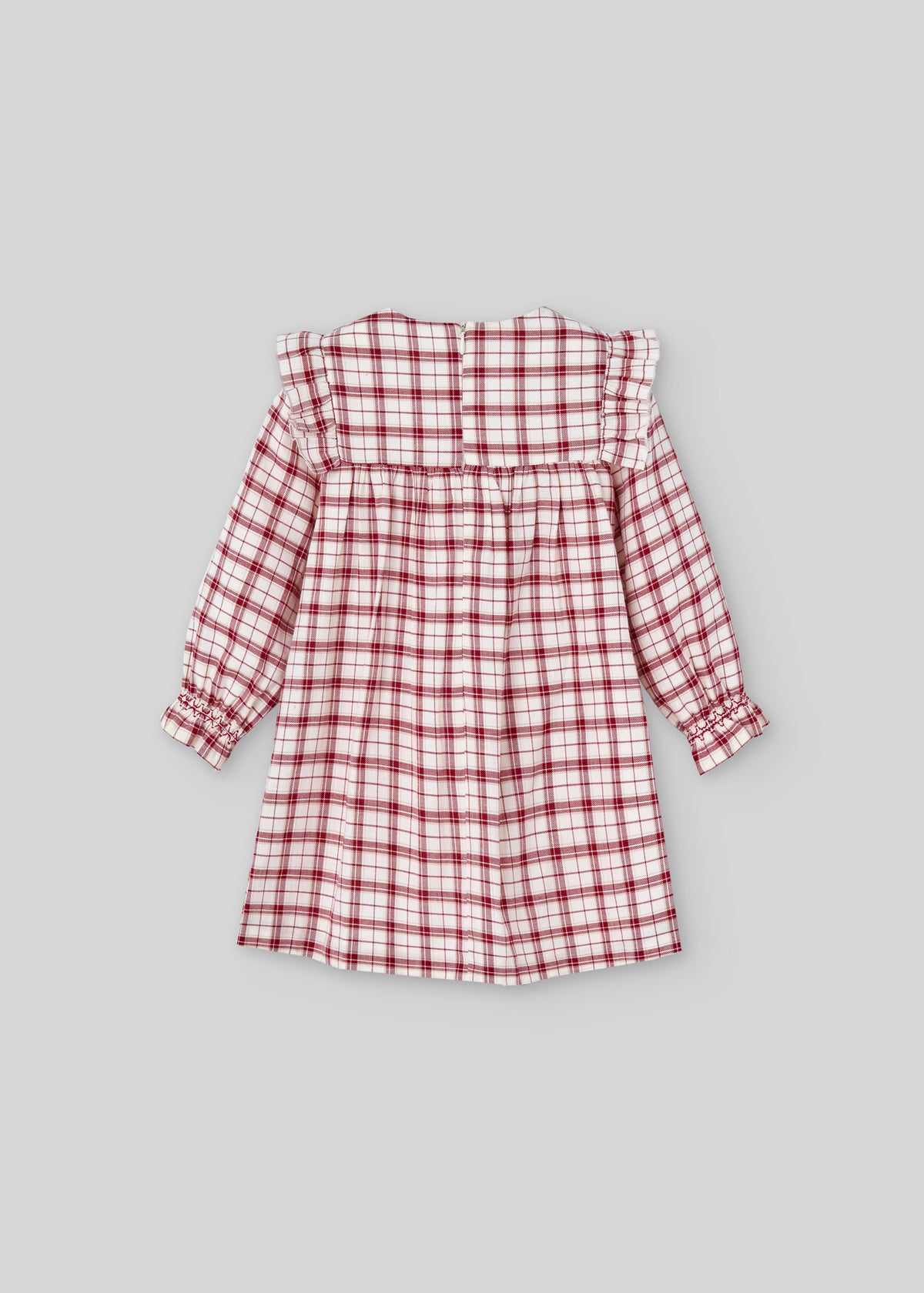 Vestido cuadros aceo