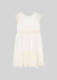 Vestido Tul Bordado Ceremonia