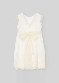 Vestido Tul Bordado Ceremonia