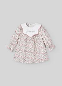 Vestido m/l estampado floral "ledicia"