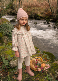 Vestido niña infantil estampado floral "ledicia"