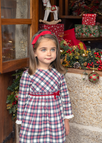 Vestido cuadros infantil "nadal"