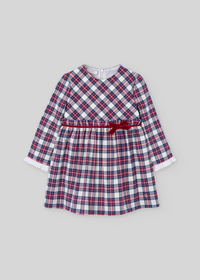 Vestido cuadros infantil "nadal"