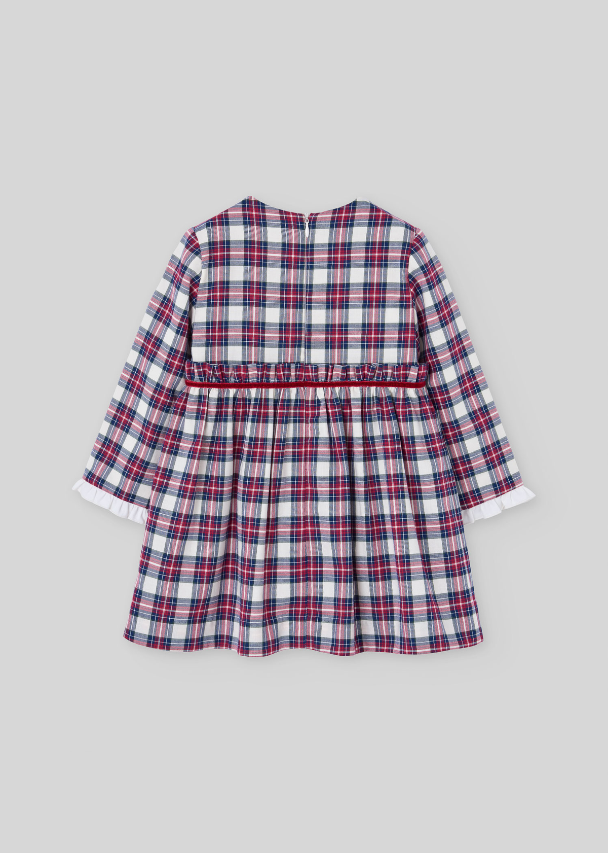 Vestido cuadros infantil "nadal"