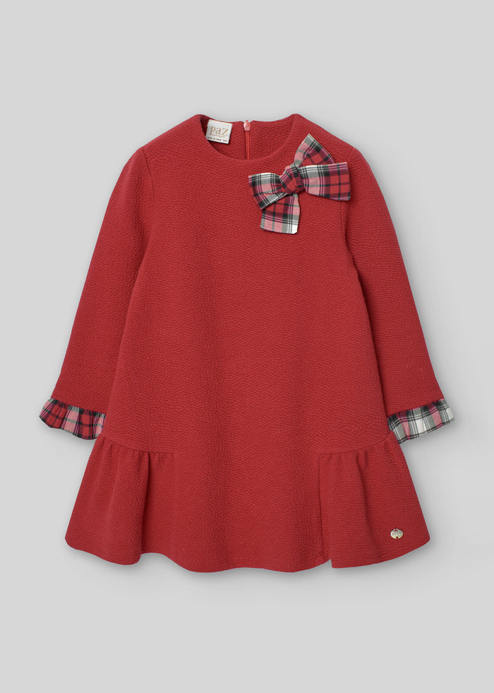 Vestido infantil jersey "santa"