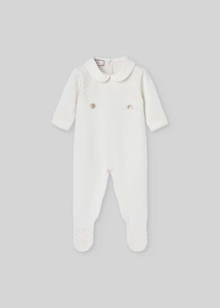 Pelele Punto con Pies Paz