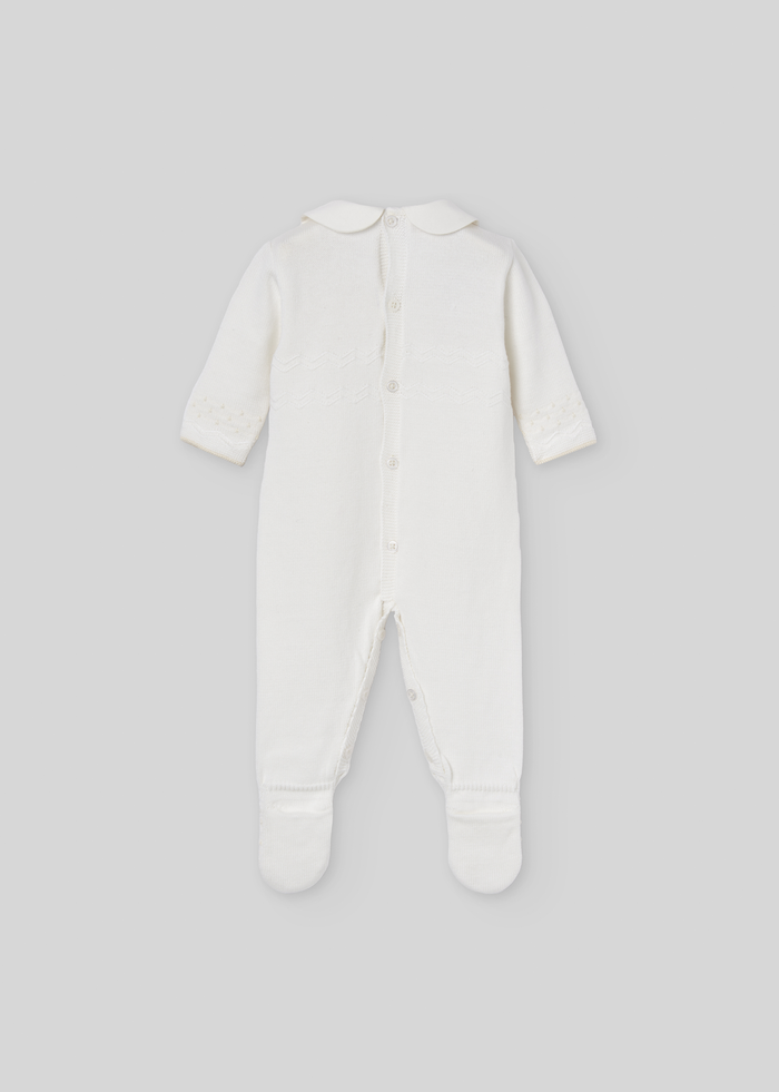 Pelele Punto con Pies Paz