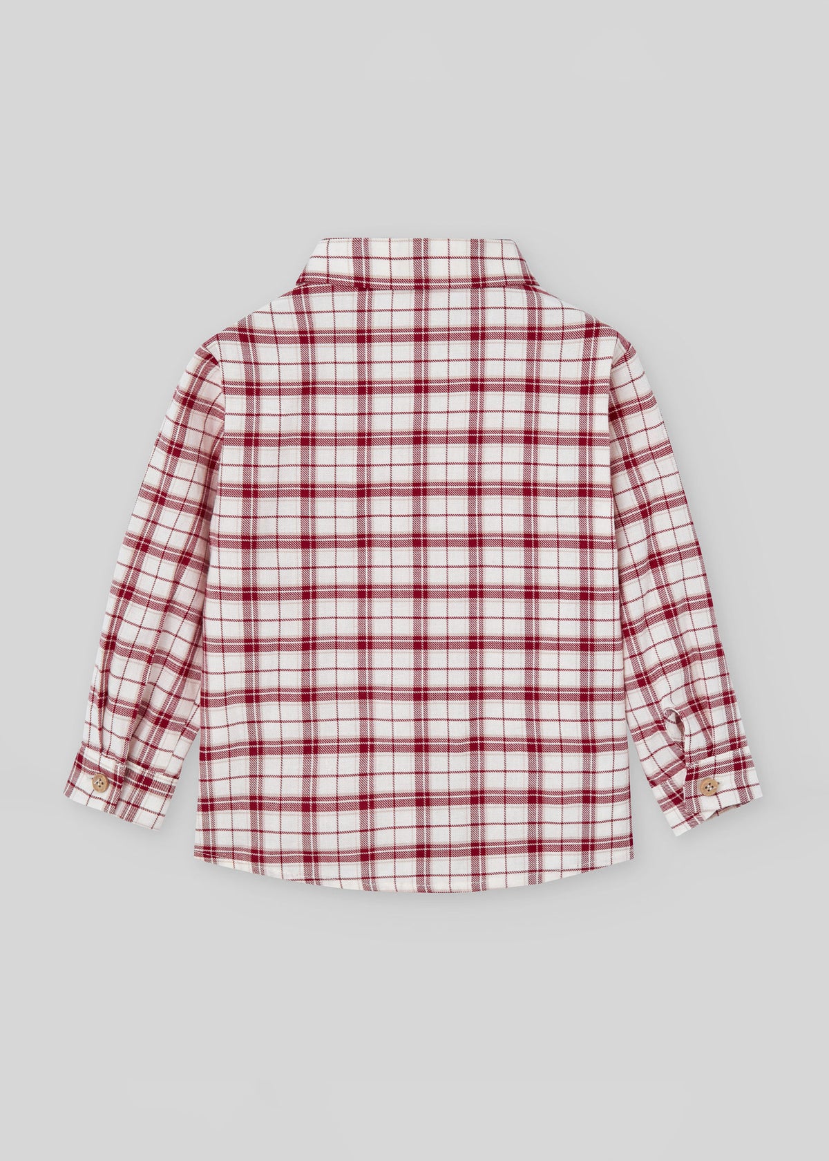Camisa cuadros acebo