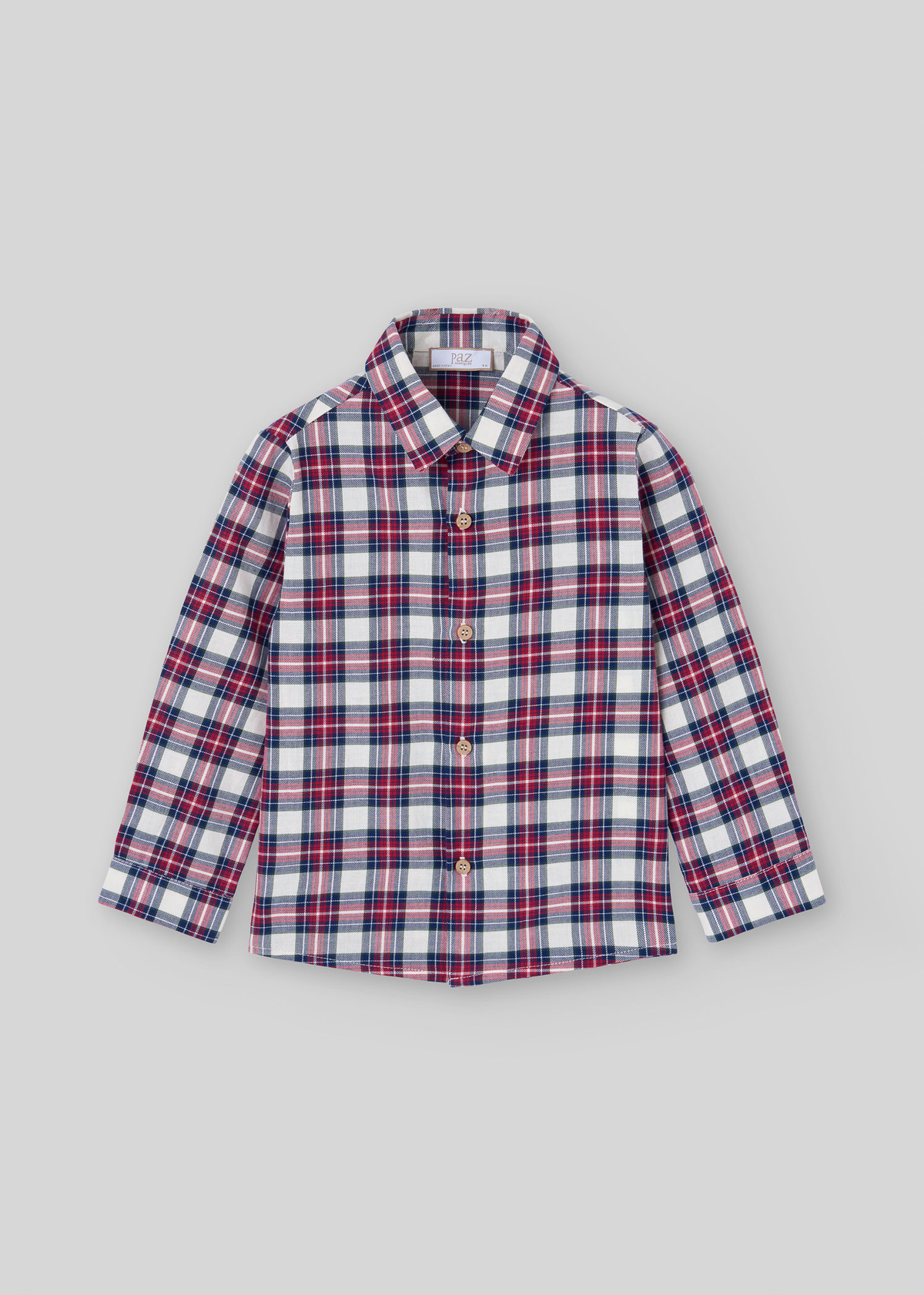 Camisa cuadros niño "nadal"