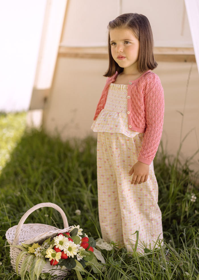 Mono largo infantil frutitas