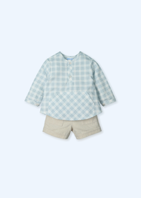 Polera + pantalón barquito bona