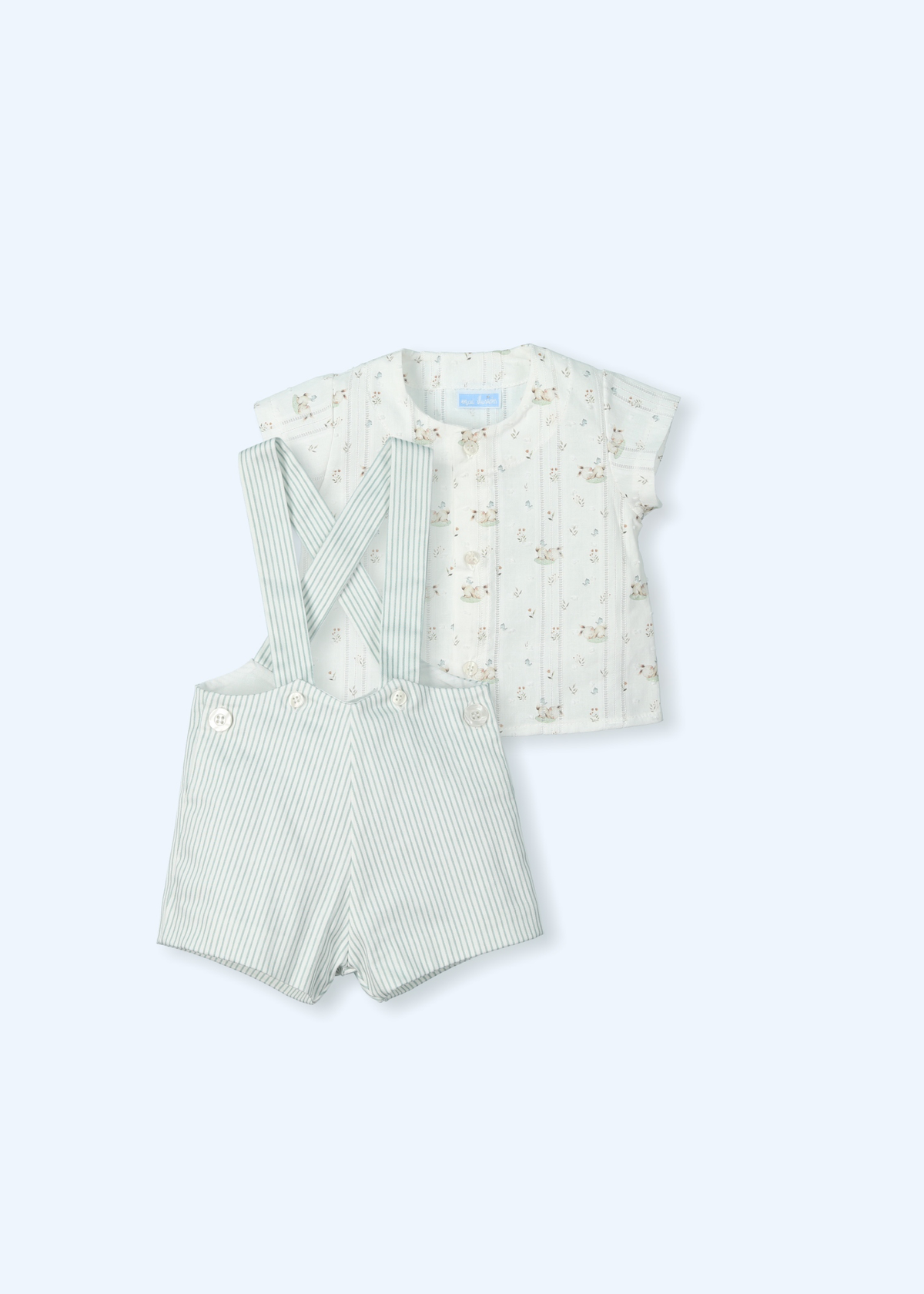 Camisa y pantalón conejitos