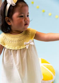 Vestido punto y tejido Limonata