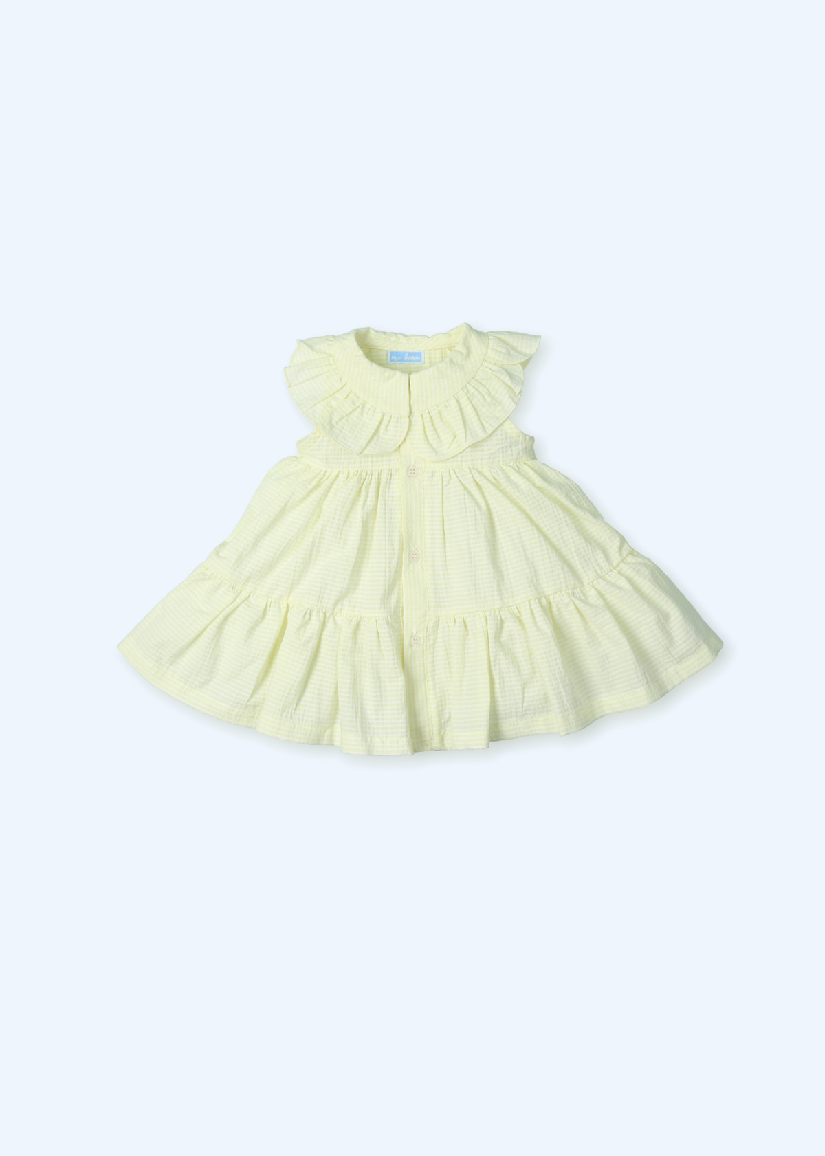 Vestido limonata seersuker