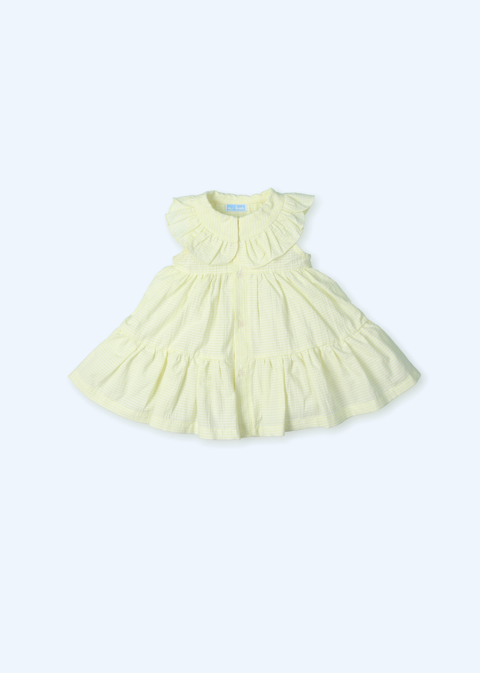Vestido limonata seersuker