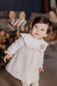 Vestido estampado setitas