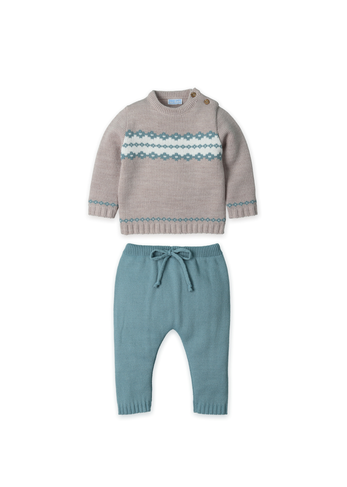 Jersey + pantalón "hazelnut square"