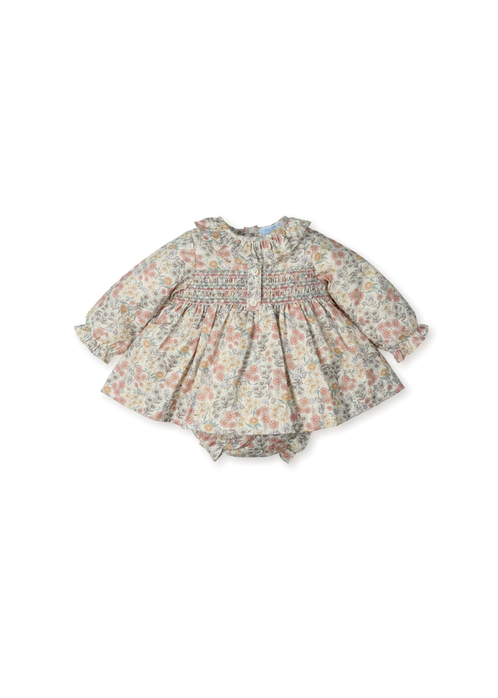 Jesusín y culotte liberty para bebé, color dakota – vista 2 – Tía Mía