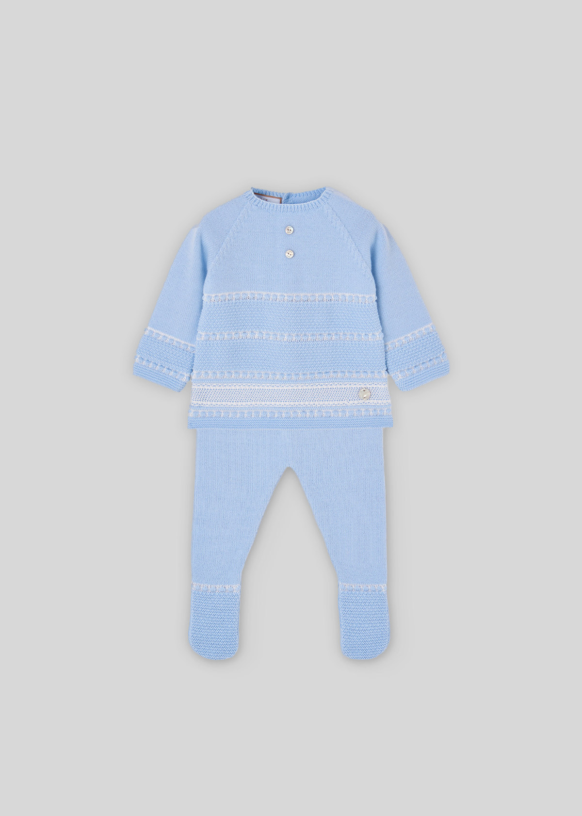 Conjunto jubón + polaina "fogar"