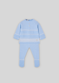 Conjunto jubón + polaina "fogar"