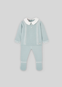 Conjunto jubón + polaina "leira"