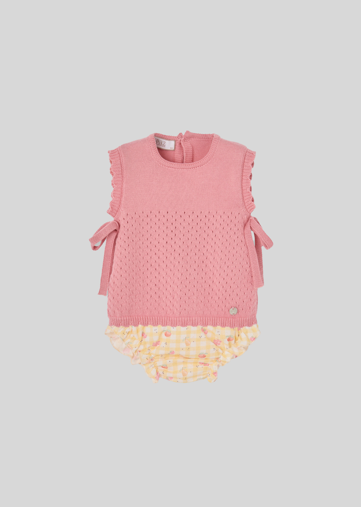 Conjunto Jubon + Braga "Frutitas"