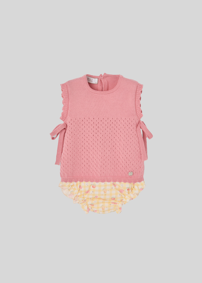 Conjunto Jubon + Braga "Frutitas"
