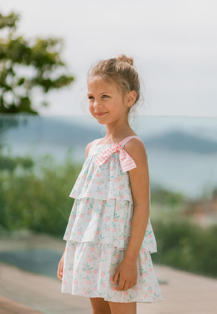 Vestido estampado niña