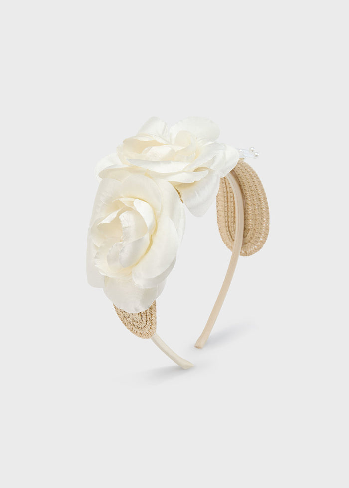 Diadema flores niña