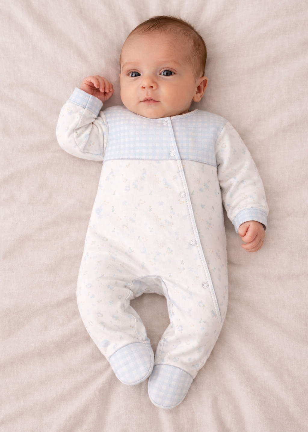 Pelele enterizo s/cuello niño nido