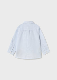 Camisa manga larga con lino bebé