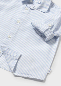 Camisa manga larga con lino bebé