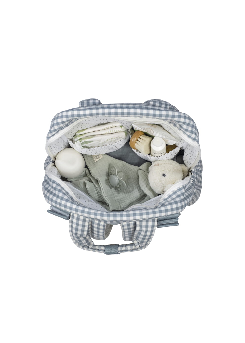 Mochila praline vichy matcha
