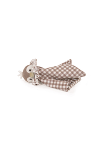 Doudou pingüino praline moka