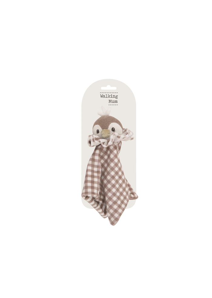 Doudou pingüino praline moka