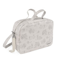 Bolsa Canastilla Toile de jouy cream