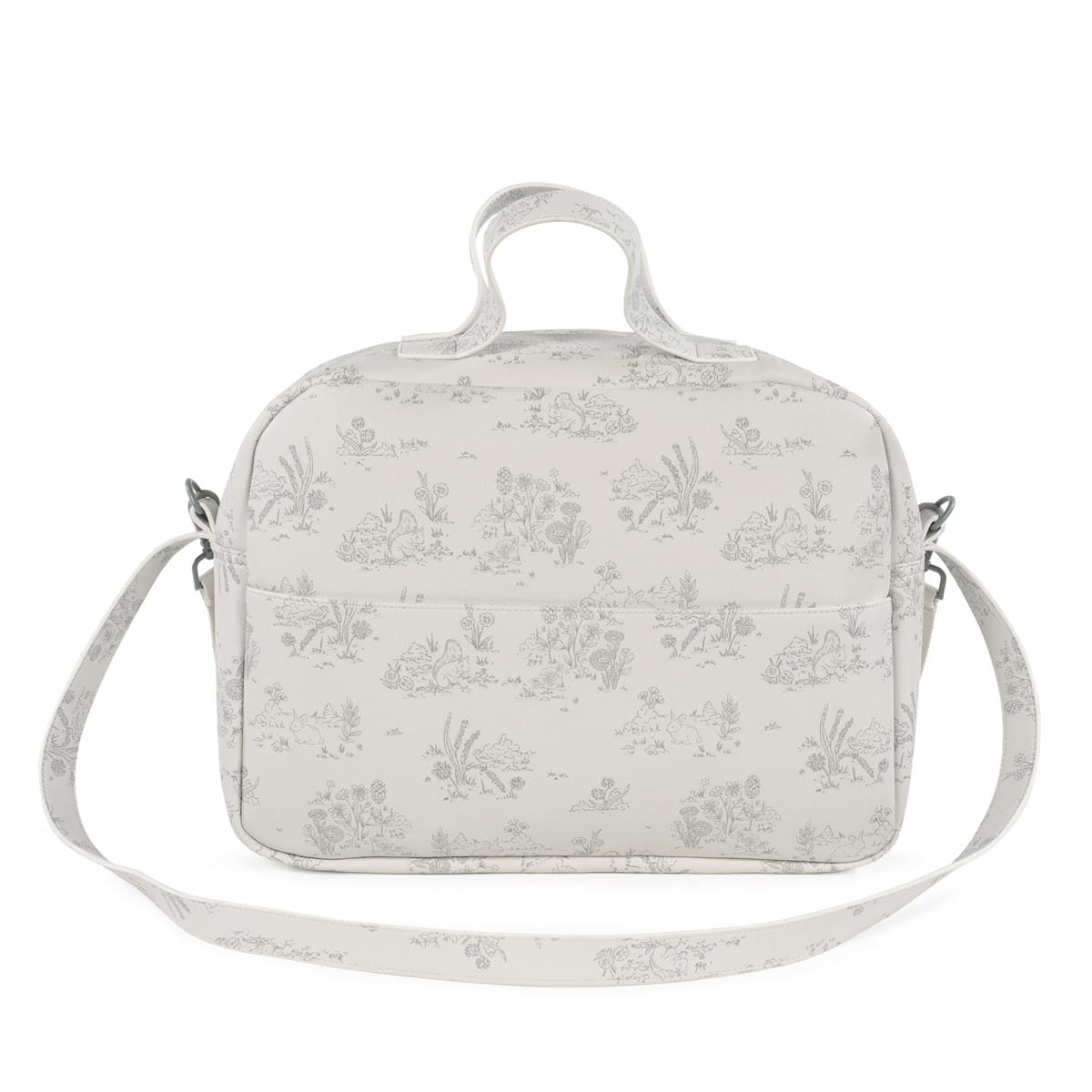 Bolsa Canastilla Toile de jouy cream