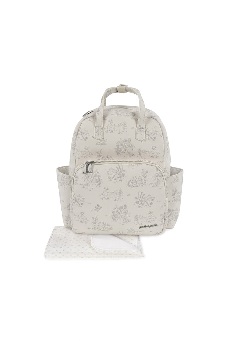 Mochila toile de jouy cream