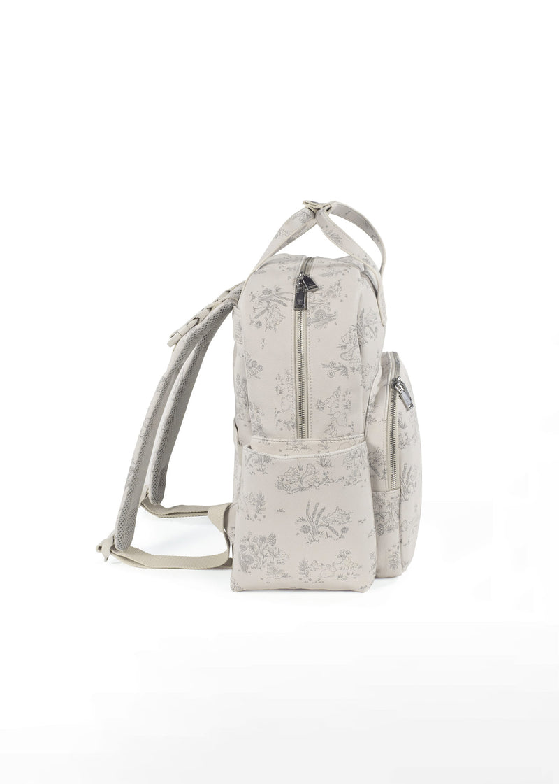 Mochila toile de jouy cream