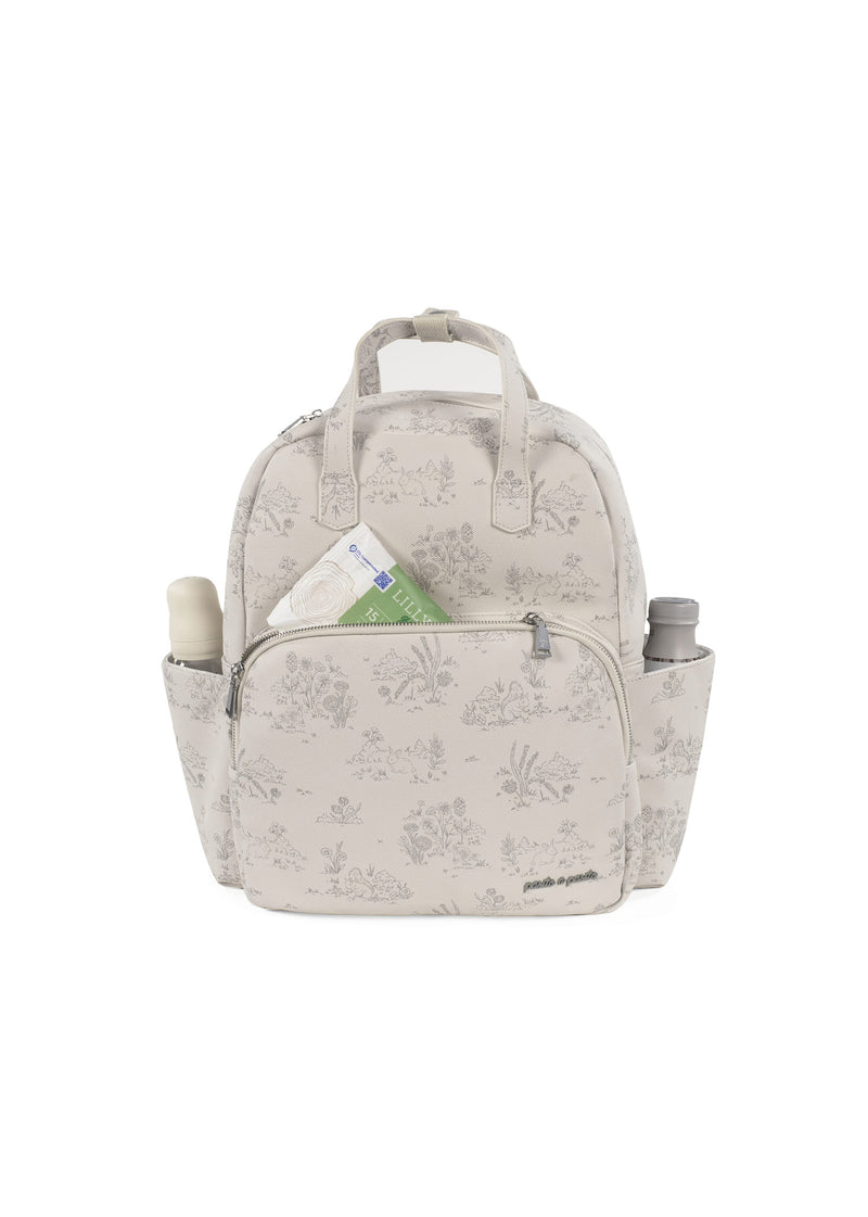 Mochila toile de jouy cream