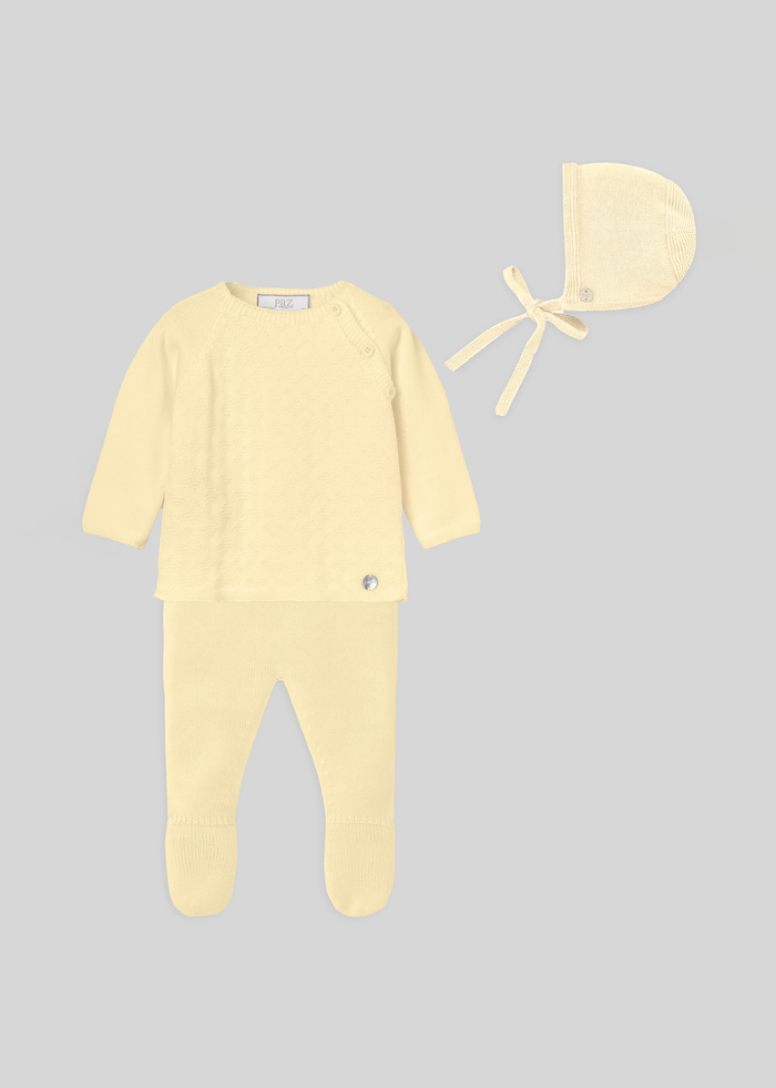 Conjunto Jubon + Polaina+ Capota