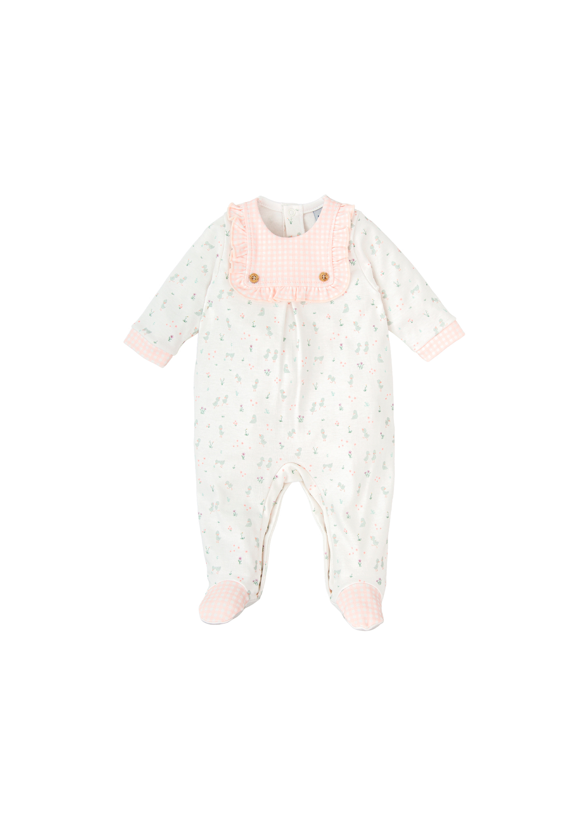 Pelele enterizo s/cuello niña nido